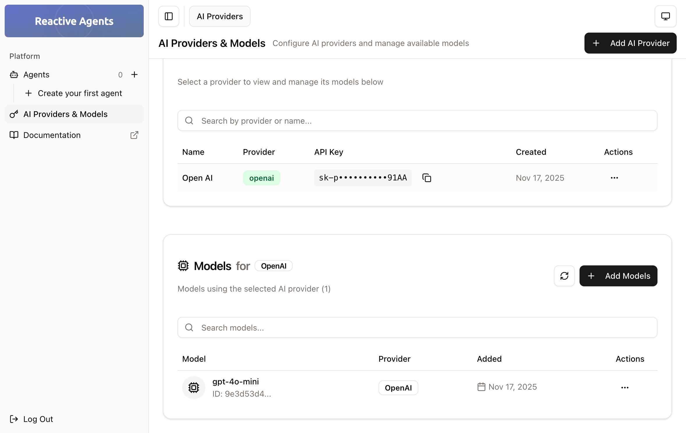 AI Provider and Model Success
